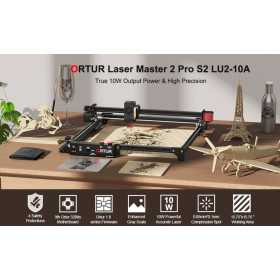 Ortur Laser Master 2 PRO nagy teljesítményű LU2-10A lézerrel