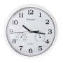 Falióra - Fehér keretes, fehér számlapos, barométeres. 30 cm PW110