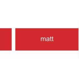 Laserply - 1,5 mm - matt piros / fehér