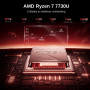 Mini PC AMD Ryzen 7 7730U – 32GB RAM, 512GB SSD, Win 11 Pro