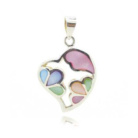 Ezüst medál kagylóval