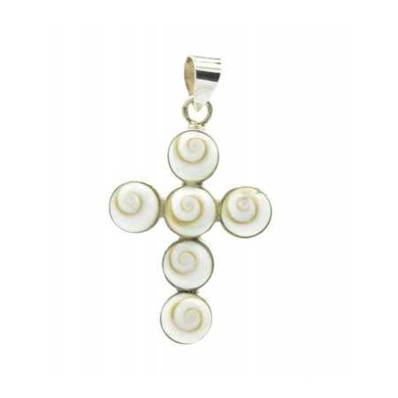 Ezüst medál kagylóval