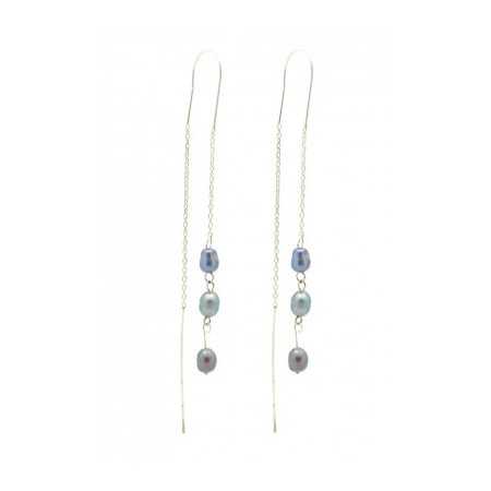 Fülbevaló gyönggyel