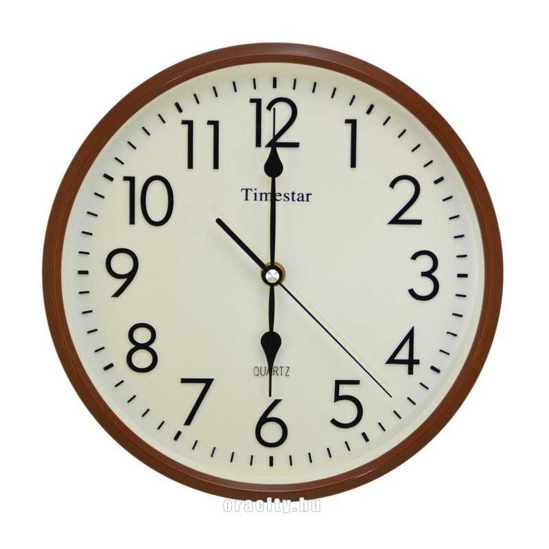 Timestar barna keretes falióra. 26 cm. F12oc Timestar barna keretes falióra. 26 cm. F12oc