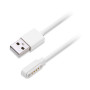 Mágneses töltőkábel okosórához fehér