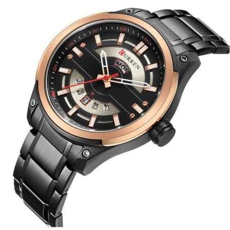 Curren M8319 elegáns fekete színű férfi karóra. 469-2oc
