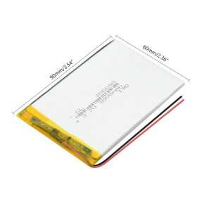 3.7V 3000mAh 306090 SLIM Lithium polymer akkumulátor