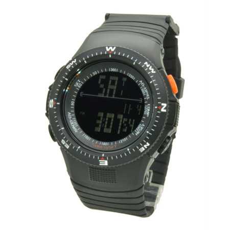 Fekete számlapos, sportos férfi karóra . 000131oc