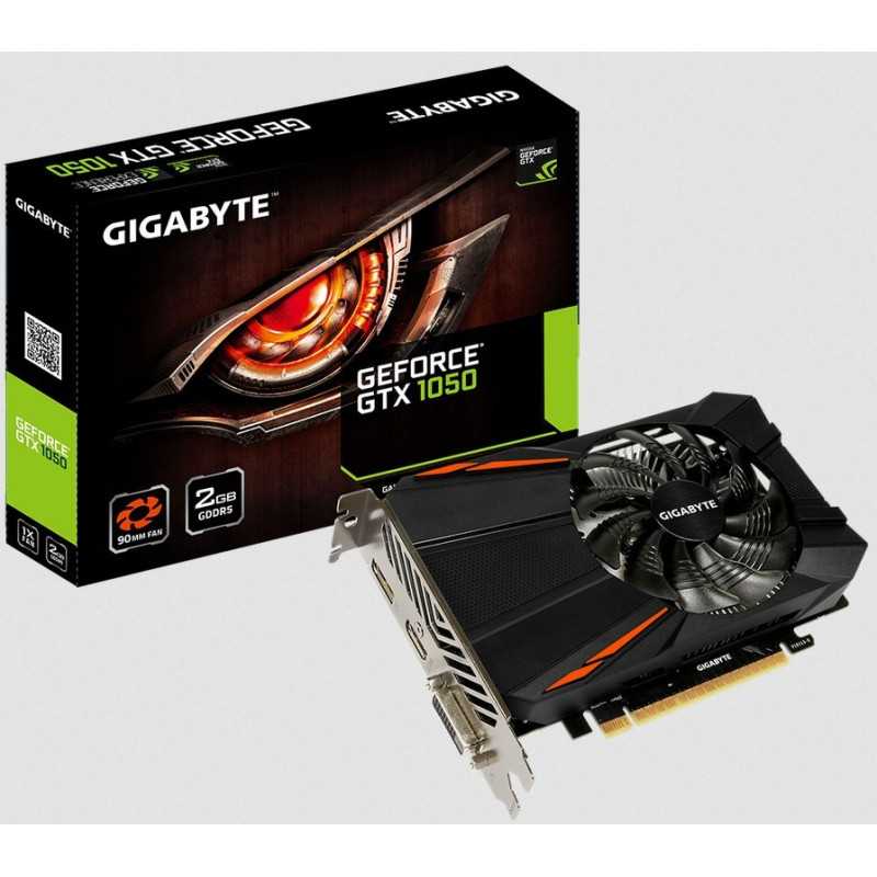 GigaByte GTX 1050 D5 2G 2GB GDDR5 GV-N105TD5-2GD videokártya GigaByte GTX 1050 D5 2G 2GB GDDR5 GV-N105TD5-2GD videokártya