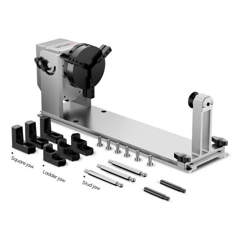 Ortur lézergravírozóhoz forgató Rotary Roller Chuck 360°